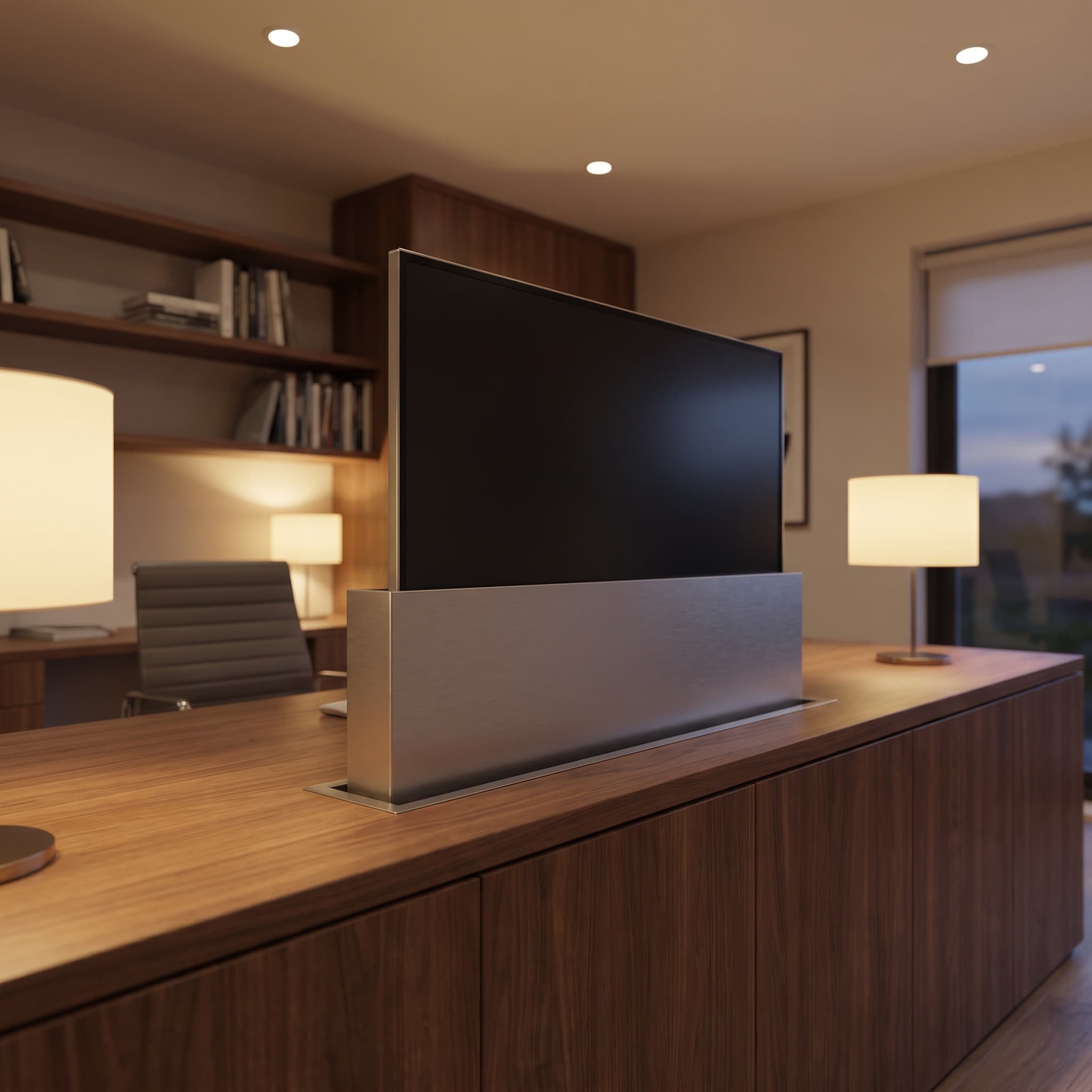 Pop-up monitor lift