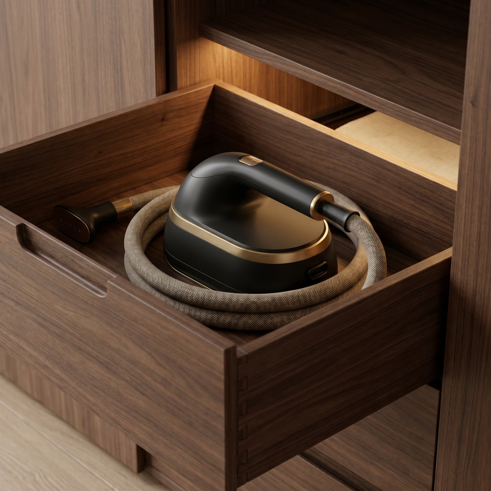 Garment steamer drawer
