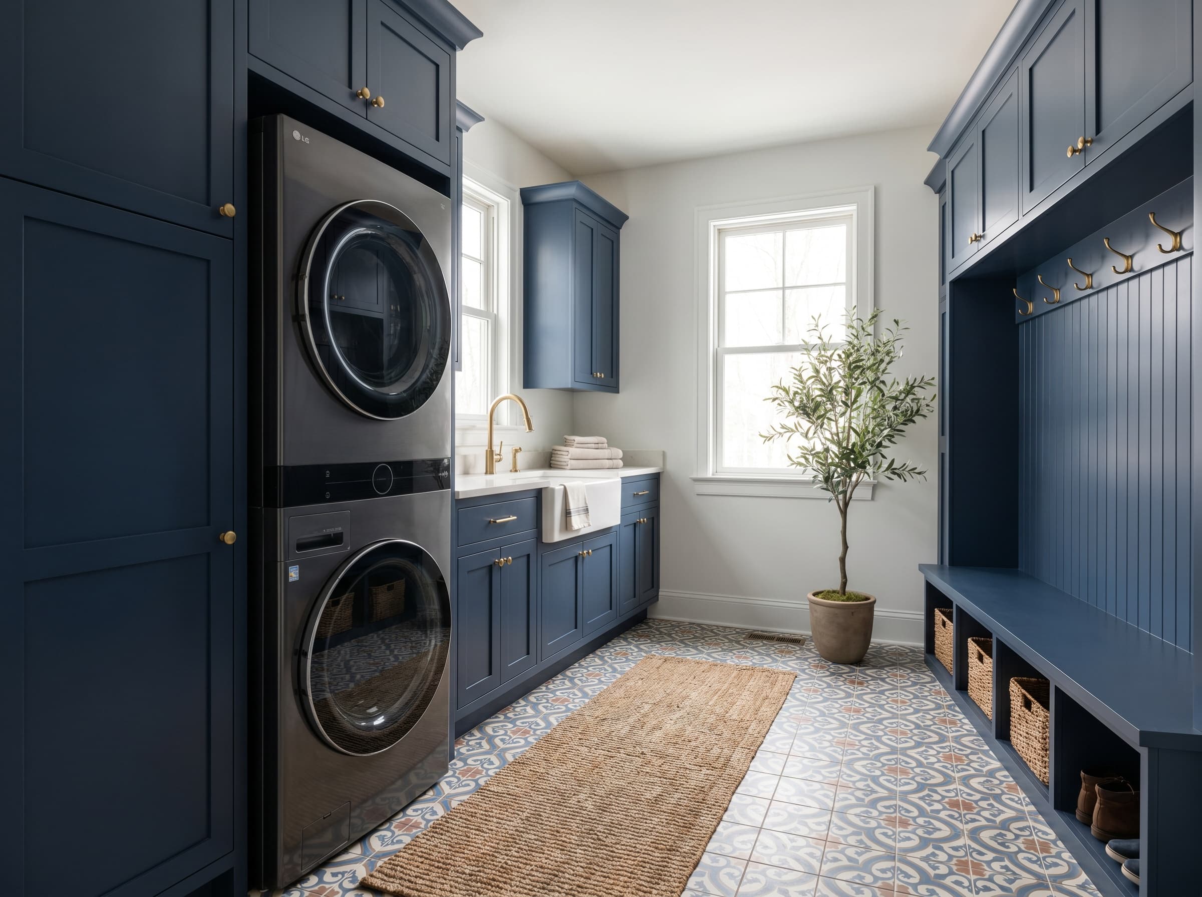 Heritage Laundry + Mudroom package · Combo laundry-mudroom